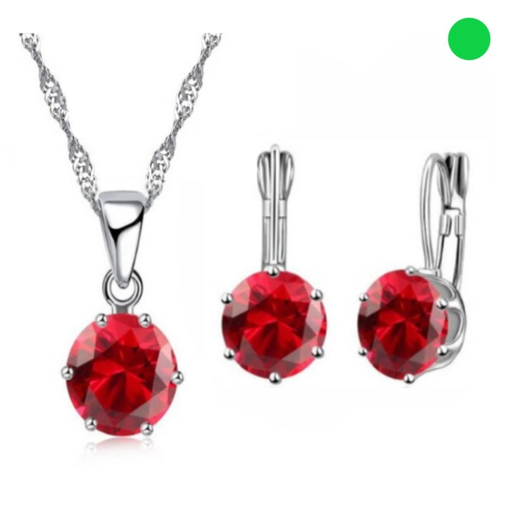 💎 925 Sterling Silver Earrings And Necklace Set Bundle Bohemian - Picture 1 of 5